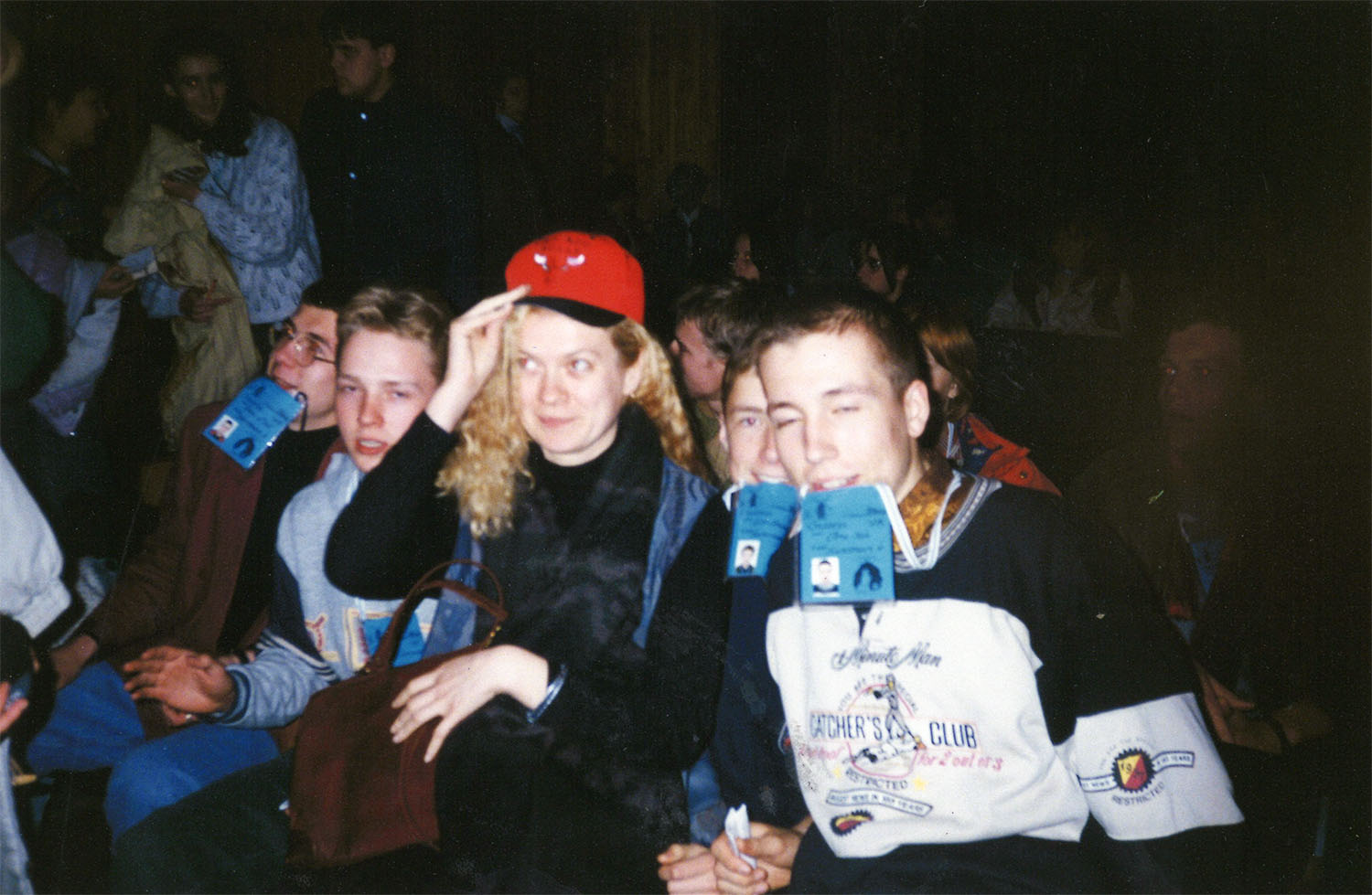 Ubinamoos Saaremaa Miniteatripäevadel 1995. / erakogu