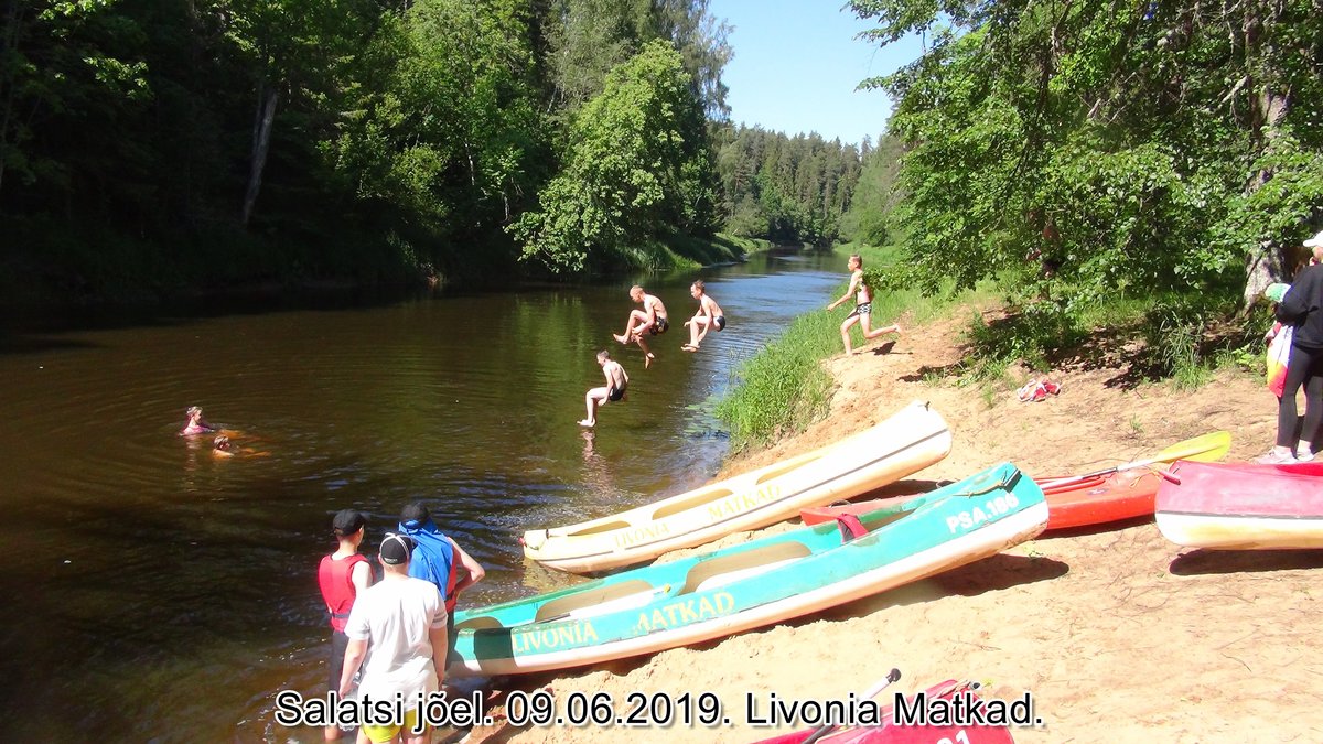 Puhkus jõel / Livonia Matkad