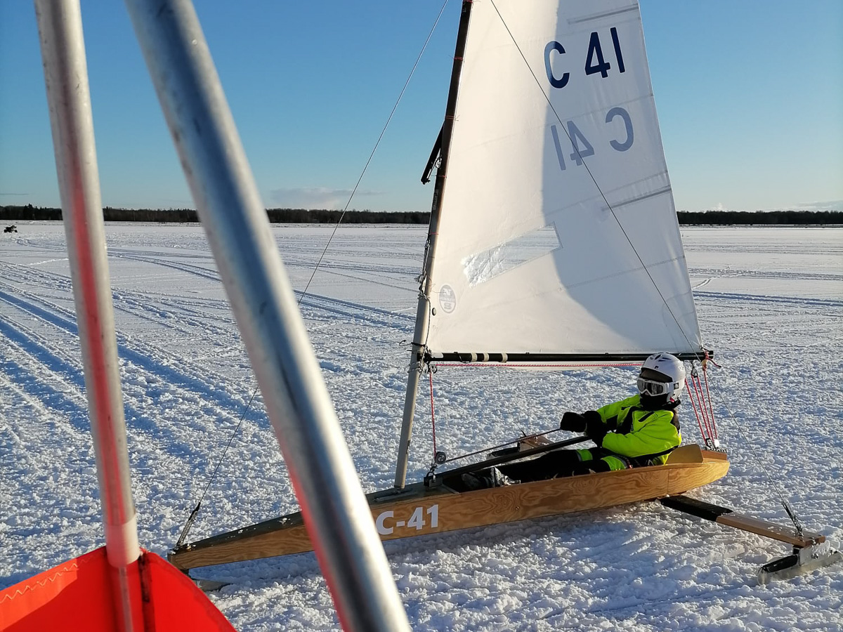 Trinette Välissoni esimene hooaeg jääl läks väga edukalt! / Saaremaa Merispordi Selts